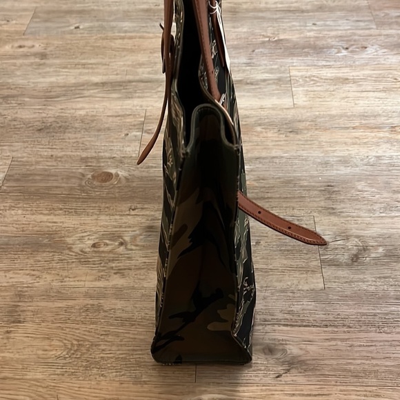 Palm angels unisex jungle print logo tote bag NEW - Picture 7 of 14